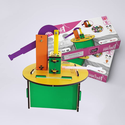 DIY Hand Pump | STEM Educational Construction Activity Kit for Kids | Learning Science Toy | Best Gifting Option