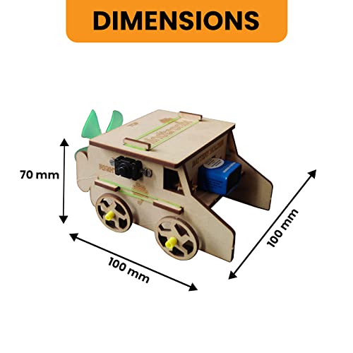 DIY Air Powered Car | STEM Educational Construction Activity Kit for Kids | Learning Science Toy | Best Gifting Option