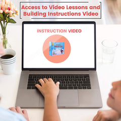 DIY Laser Microscope | STEM Educational Construction Activity Kit for Kids | Learning Science Toy | Best Gifting Option