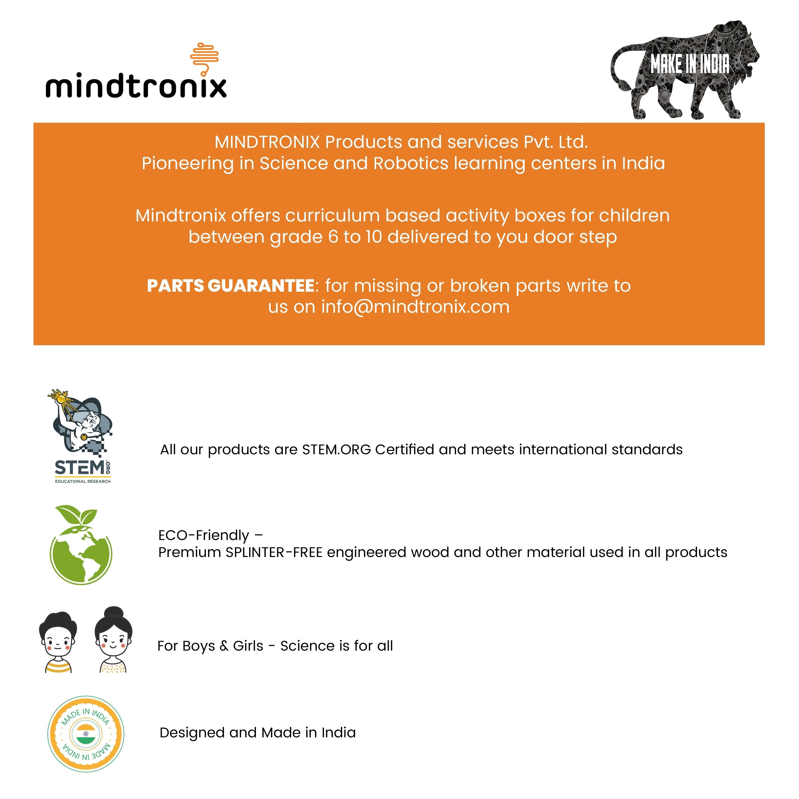 DIY Air Powered Car | STEM Educational Construction Activity Kit for Kids | Learning Science Toy | Best Gifting Option