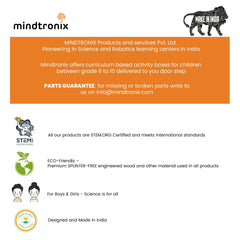 DIY Air Powered Car | STEM Educational Construction Activity Kit for Kids | Learning Science Toy | Best Gifting Option